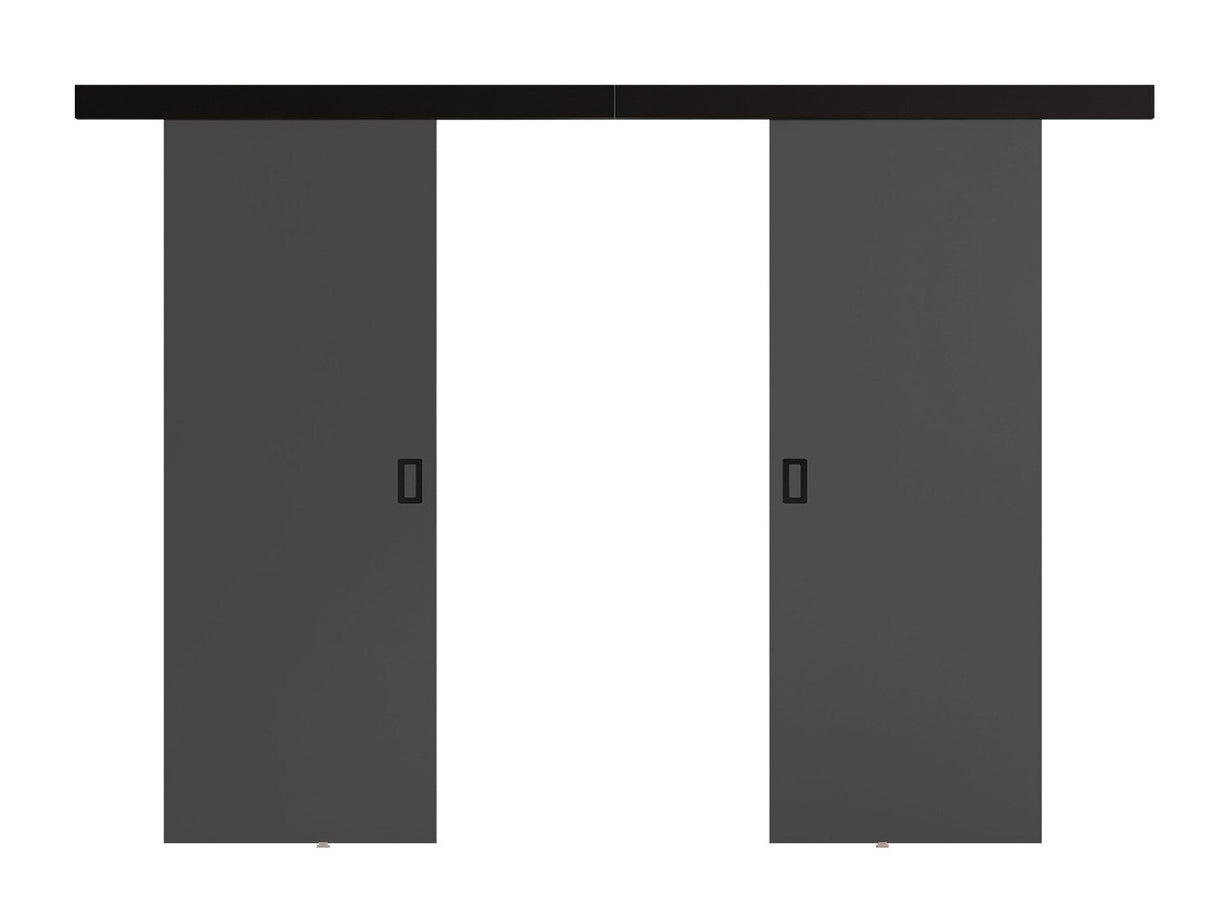 Tolóajtók Drzwi WERDI DUO 172 + 2x samodomykacz, Szín: Grafit