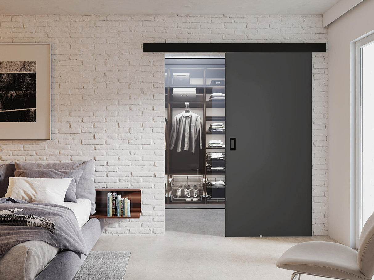 Tolóajtók Drzwi WERDI 100 + samodomykacz, Szín: Grafit