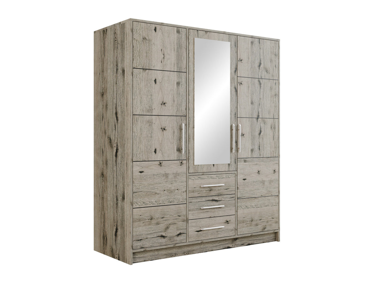 Gardróbszekrény Szafa BALI D3, Szín: Wellingtoni tölgy