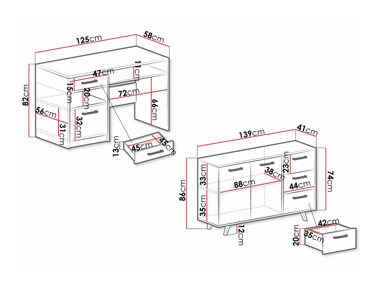 Bútorkészlet Meble BALI II Butelkowa, Szín: Zöld