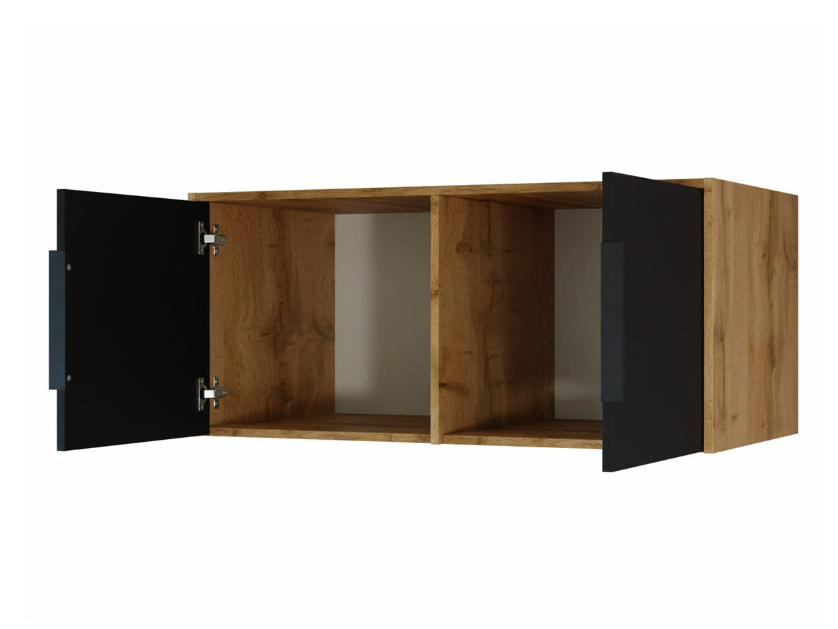 Gardróbszekrény Szafa BALI LUX D2 + nadstawka, Szín: Fehér + Wotan tölgy