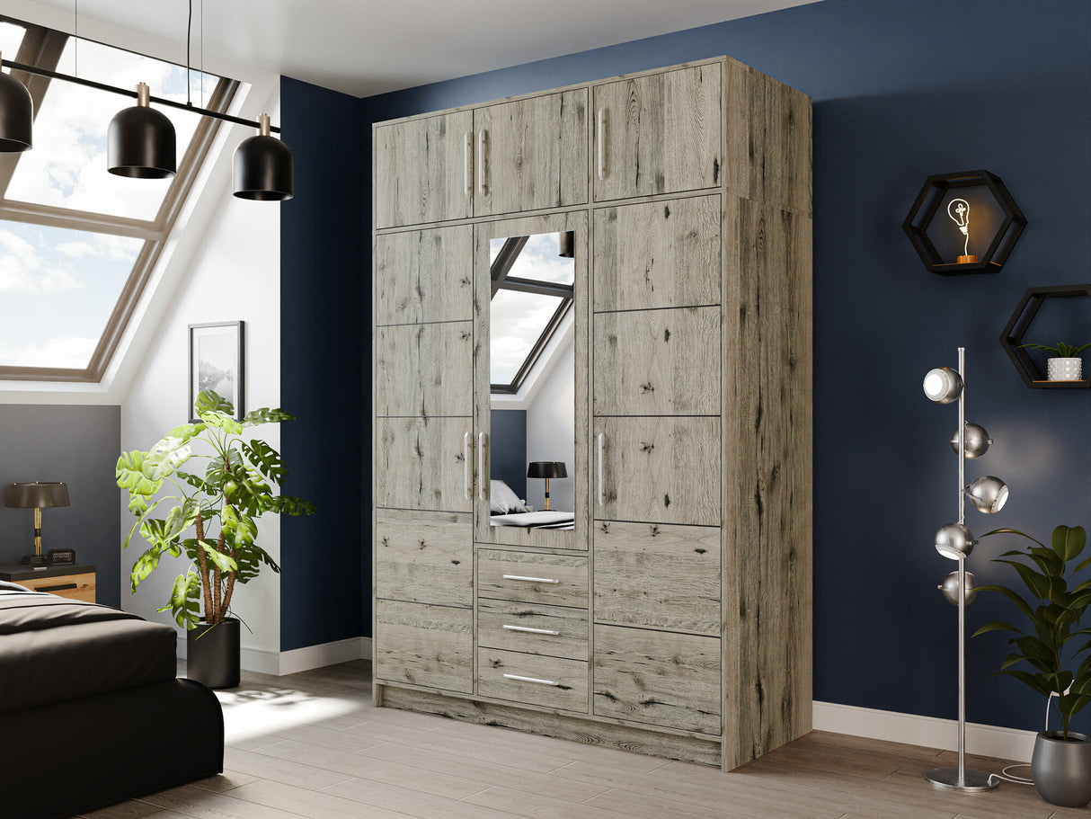 Szekrény Nadstawka BALI D3, Szín: Wellingtoni tölgy