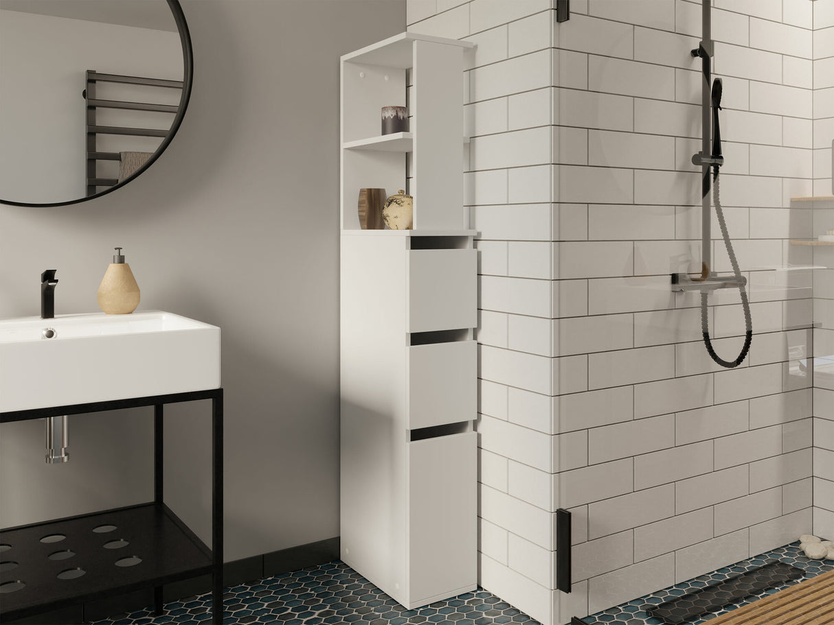 Beépített fürdőszoba szekrény Roza (Milowa)