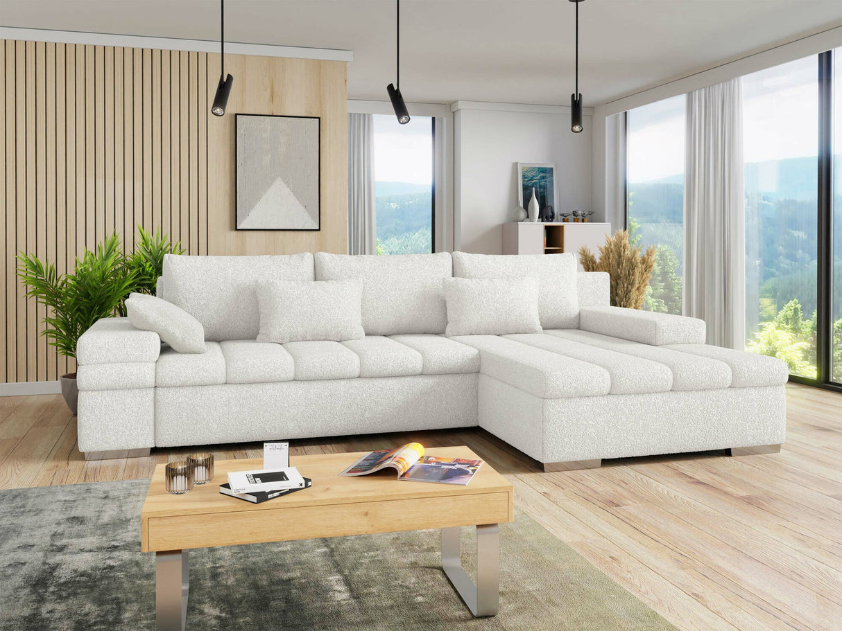 Sarokkanapé Bangkok (Kanton) Toptextil, Szín: Abriamo 04, Változatok: Jobb