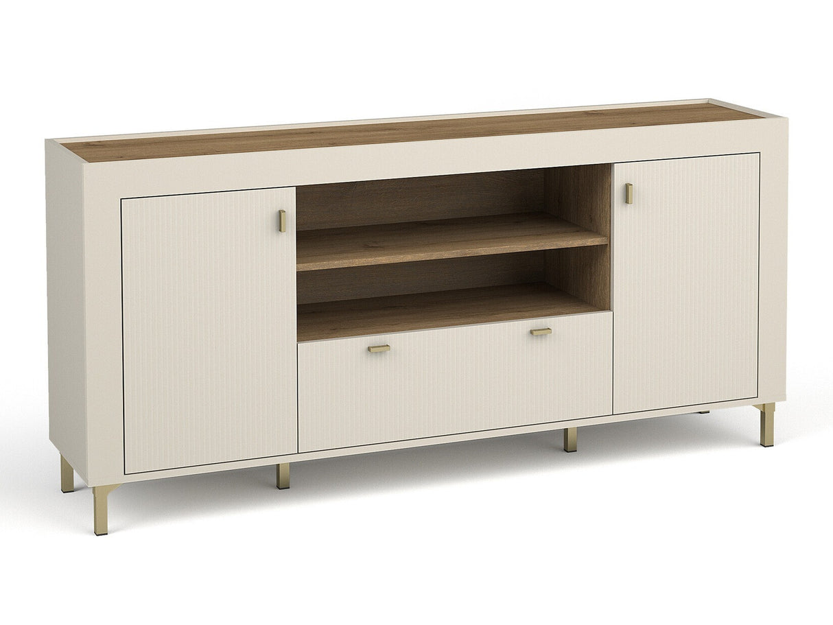 Komód MOSSA MO7, Szín: Kasmír, Kandalló: Nem