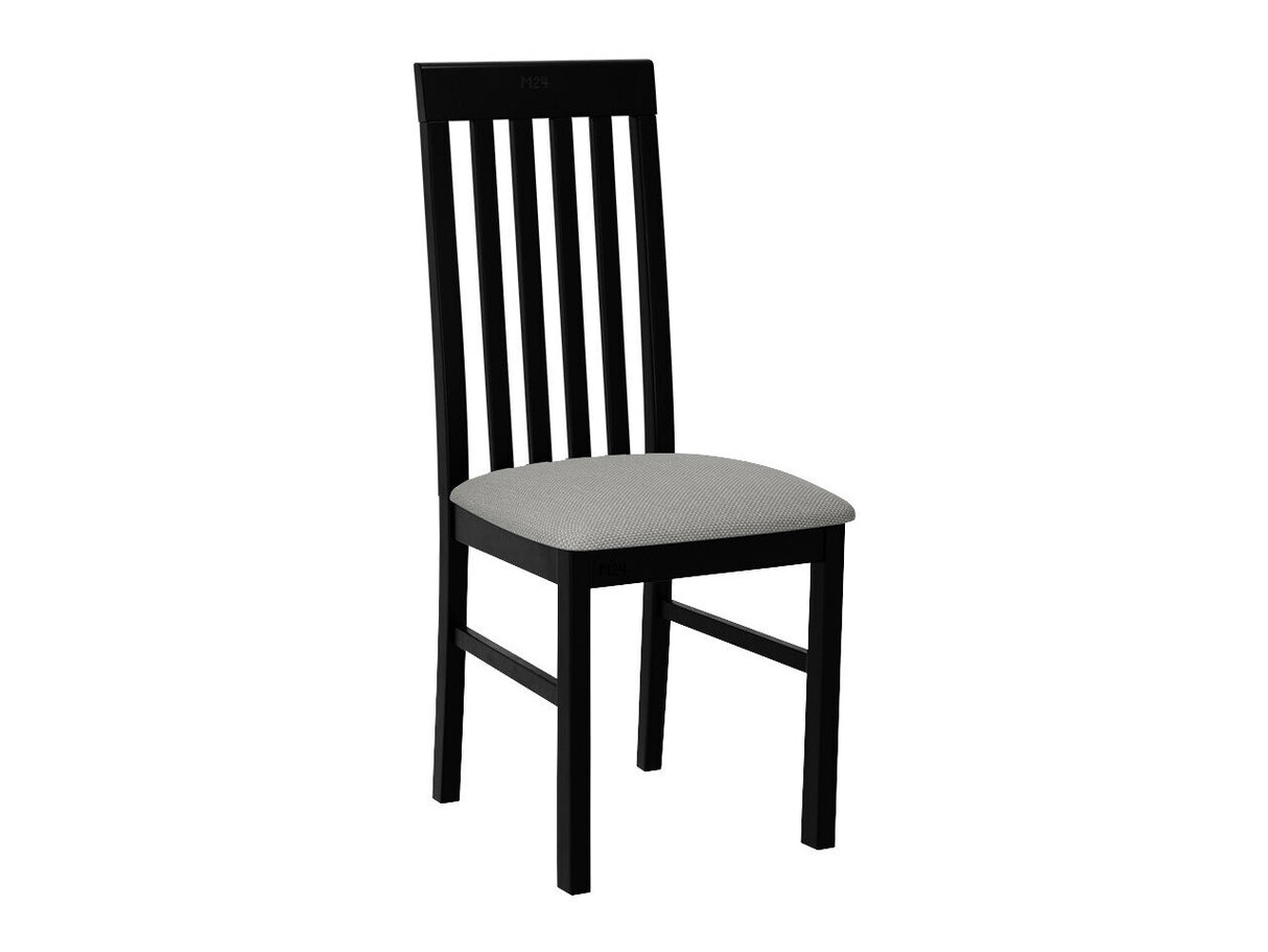 Szék Krzesło NILO 1, Kárpit: Hygge 91, Fa színe: Fekete