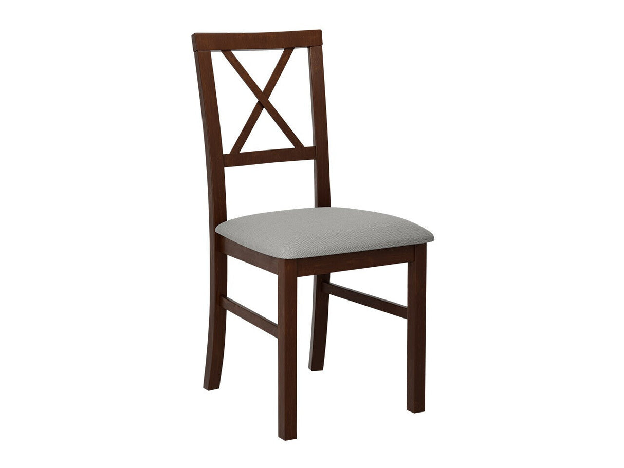 Szék MILANO 4 (Figaro 4), Fa színe: Dió, Kárpit: Hygge 91