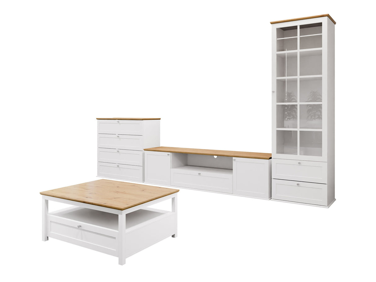 Nappali szett Meble GACORIS II, Dohányzóasztal: Igen