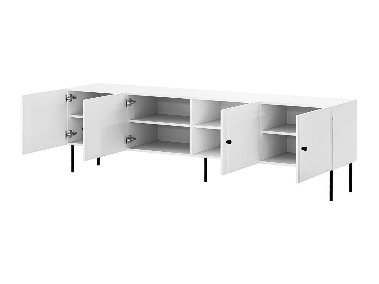 Nappali szett Meble PALAZZO BIS II, Szín: Fekete, Dohányzóasztal: Igen