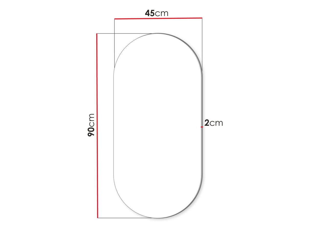 Tükör HARMONY HR-04 - lustro - kaszmir/truflowy