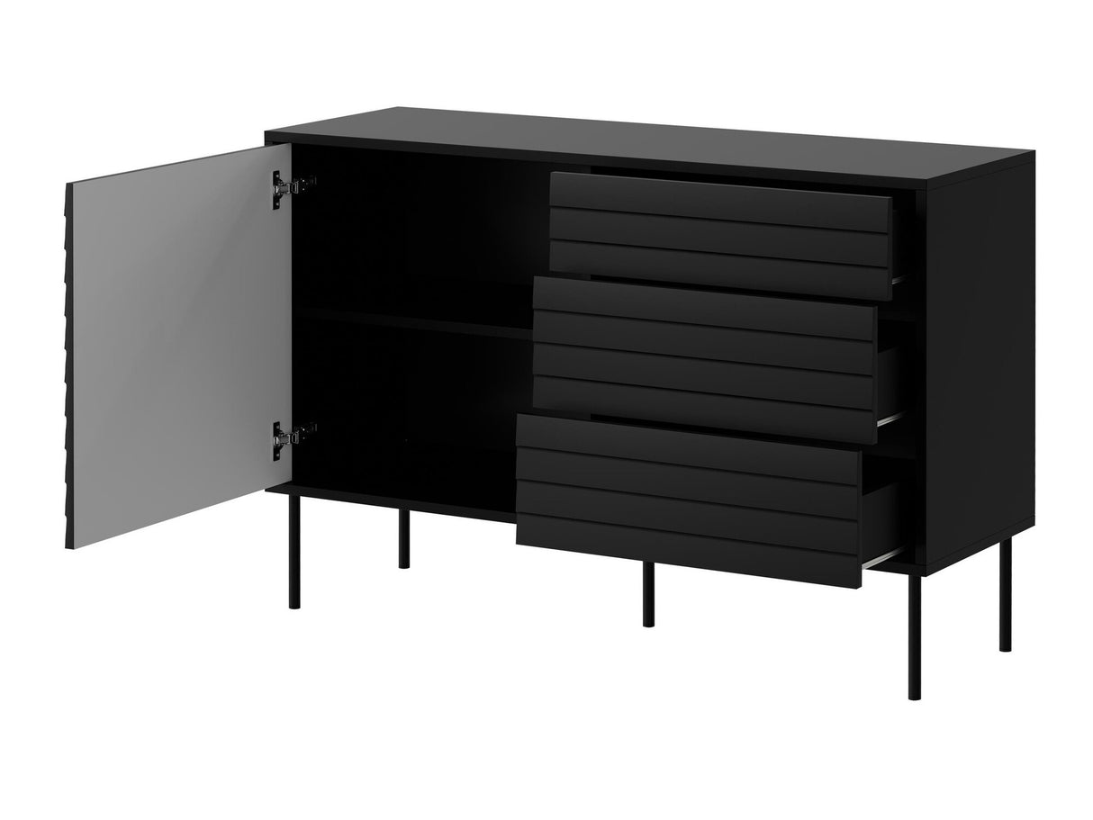 Nappali szett Meble CORTINA II, Szín: Fekete