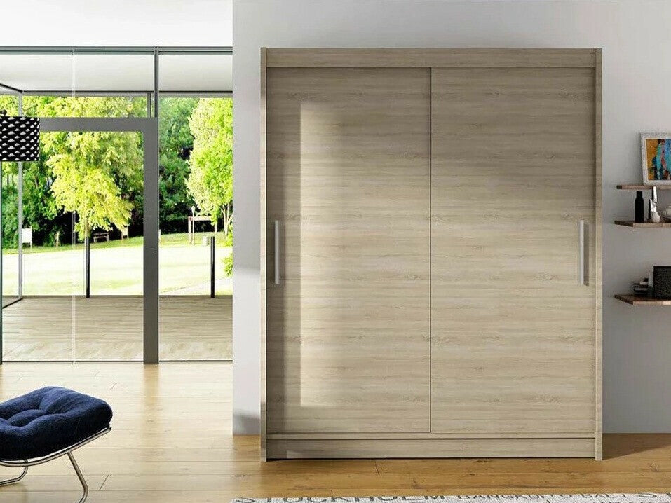 Gardróbszekrény Westa I (Presto), Szín: Sonoma tölgy, Led világítás: Nem