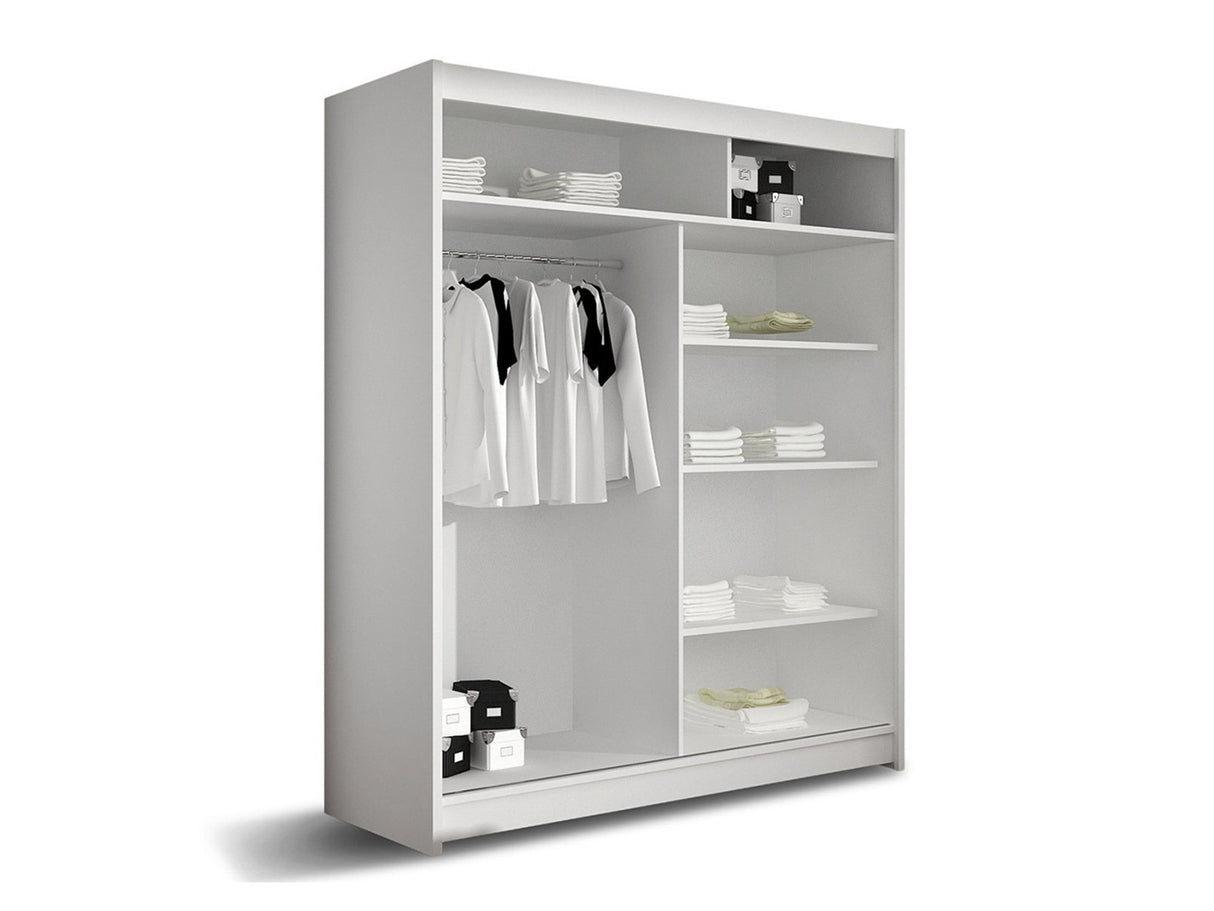 Gardróbszekrény Westa I (Presto), Szín: Triufel tölgy, Led világítás: Igen