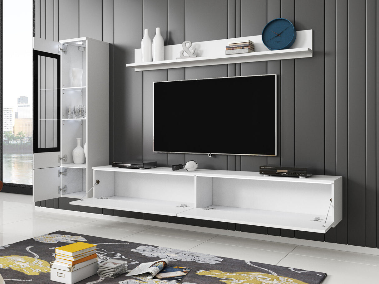 Nappali szett Vera I (Sawoti I), Szín: Grafit, Led világítás: Nem