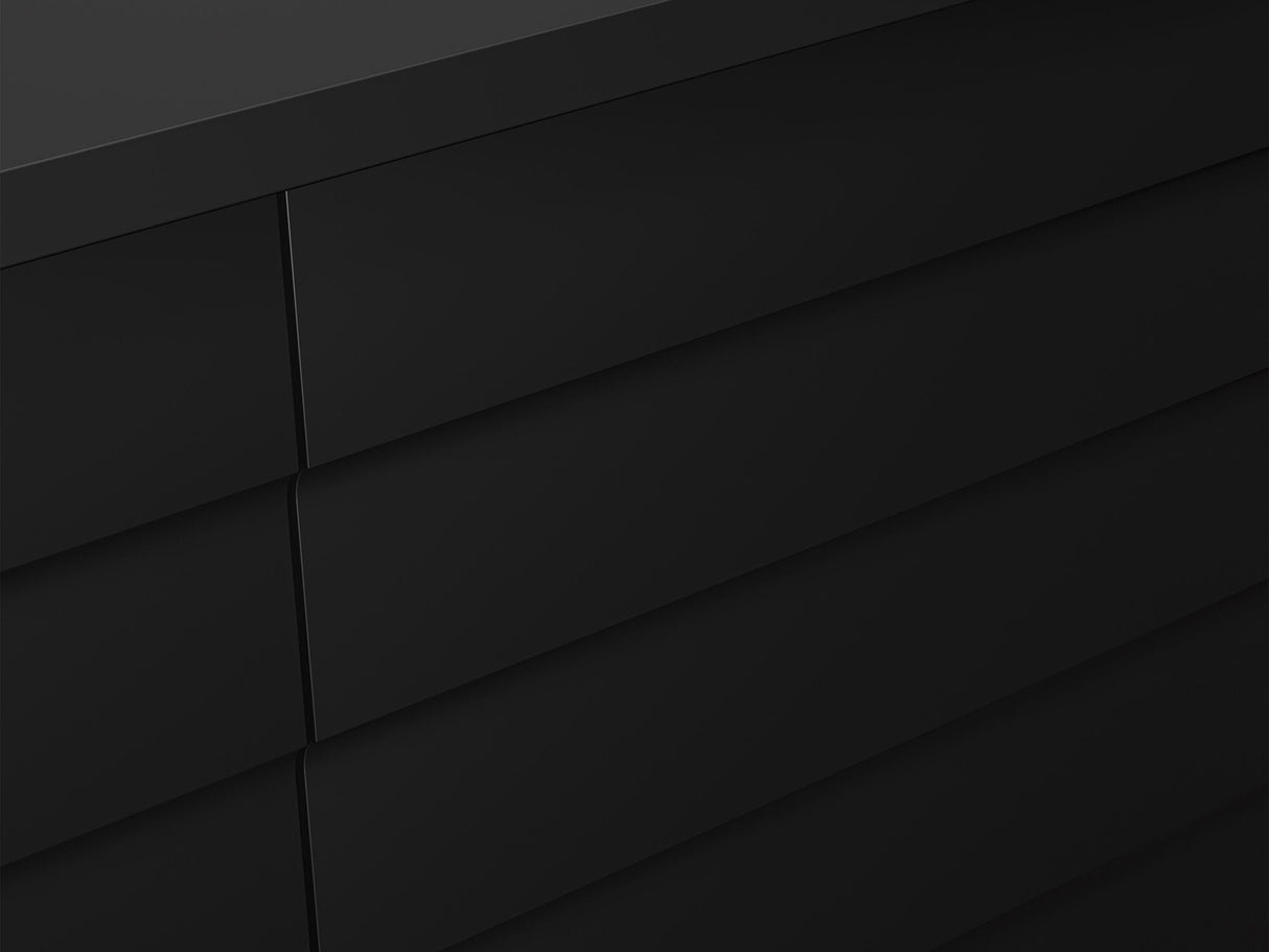 TV-állvány Szafka CORTINA RTV 180 EF, Szín: Dió + Fekete