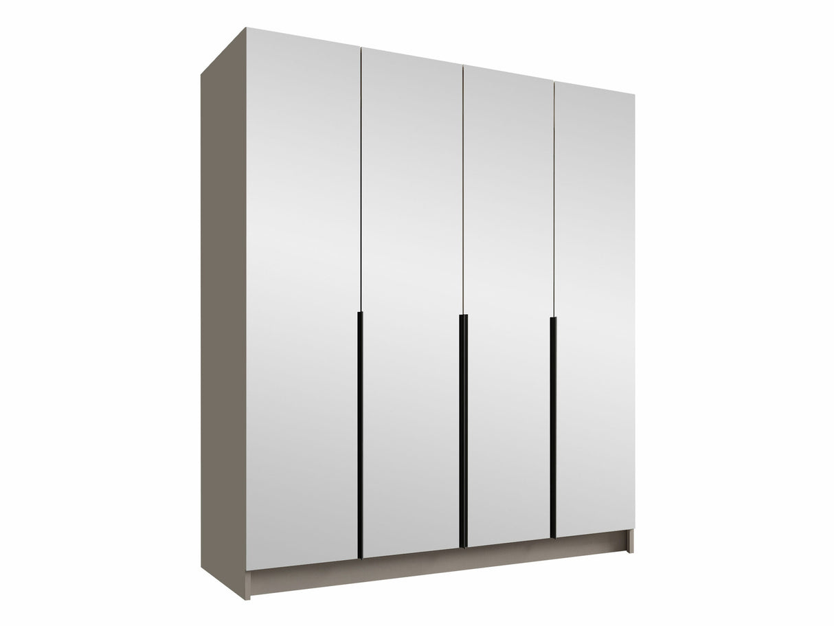 Gardróbszekrény Szafa SANTI III, Szín: Kasmír + Fekete