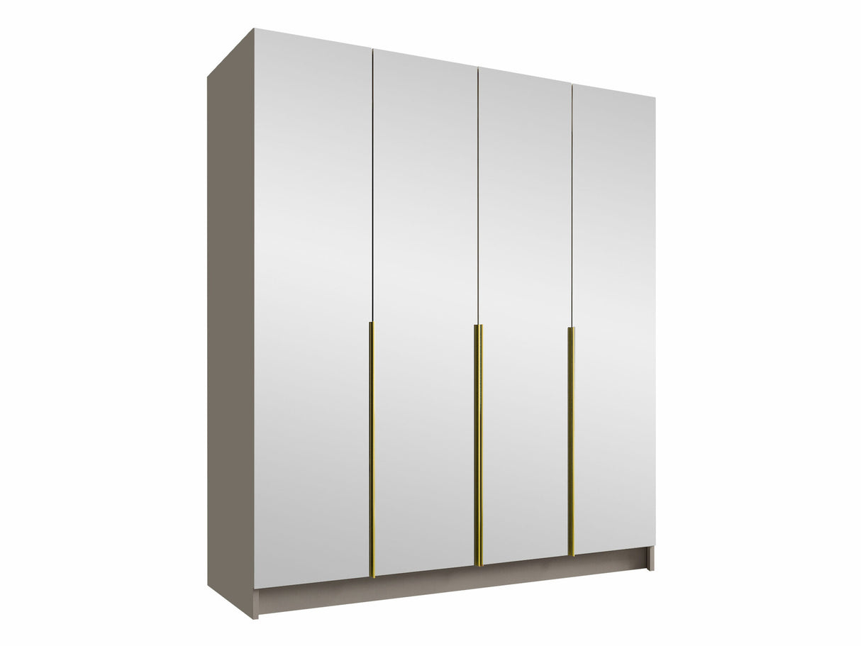 Gardróbszekrény Szafa SANTI III, Szín: Kasmír + Aranysárga