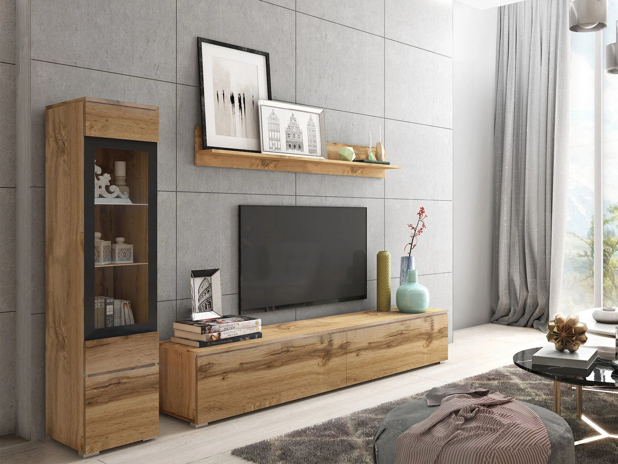 Nappali szett Vera I (Sawoti I), Szín: Wotan tölgy, Led világítás: Nem