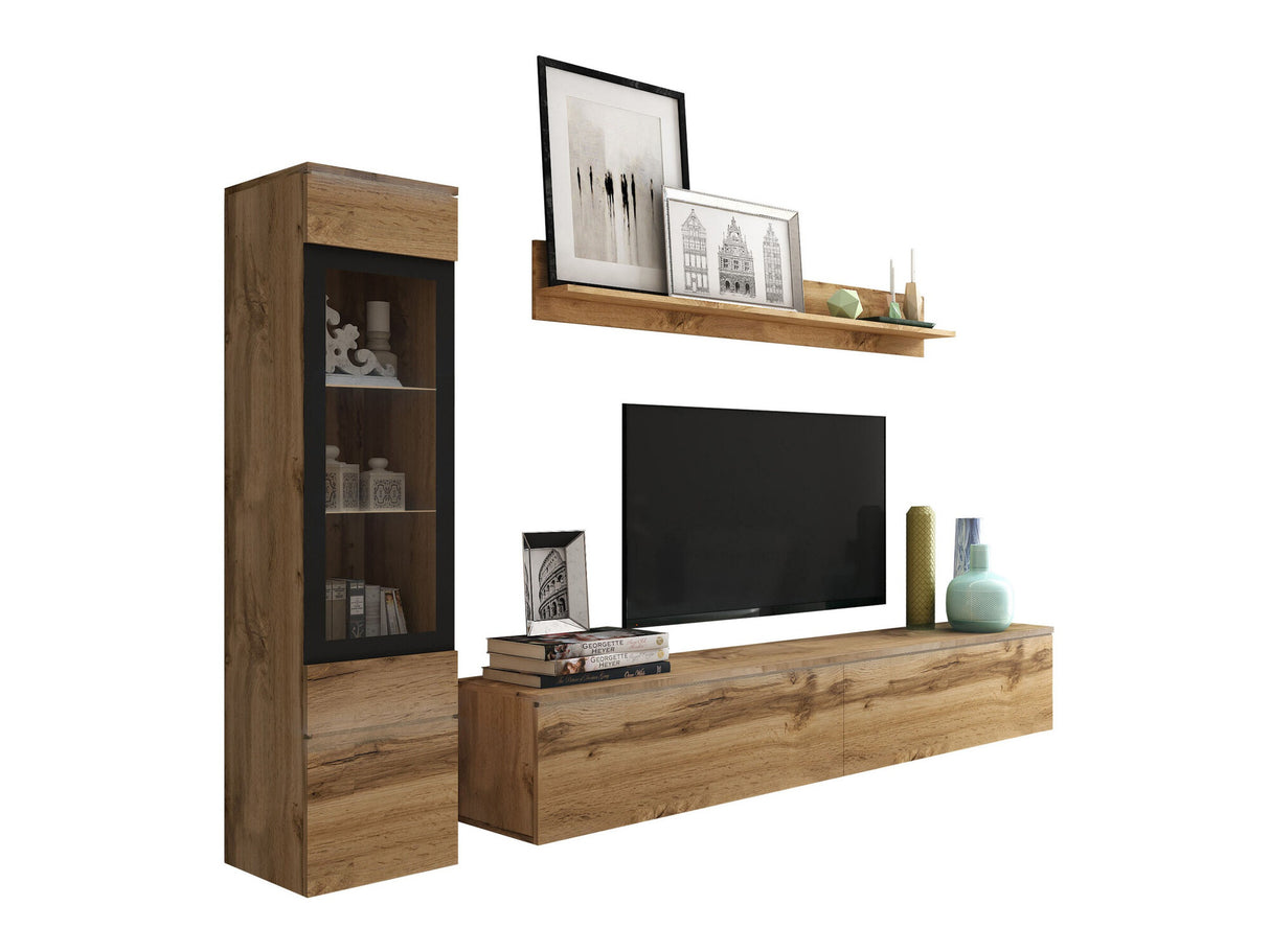 Nappali szett Vera I (Sawoti I), Szín: Wotan tölgy, Led világítás: Nem