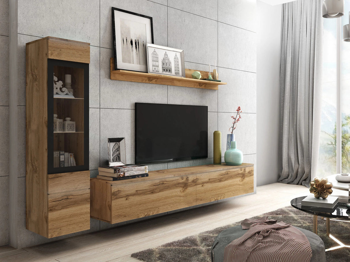 Nappali szett Vera I (Sawoti I), Szín: Wotan tölgy, Led világítás: Igen