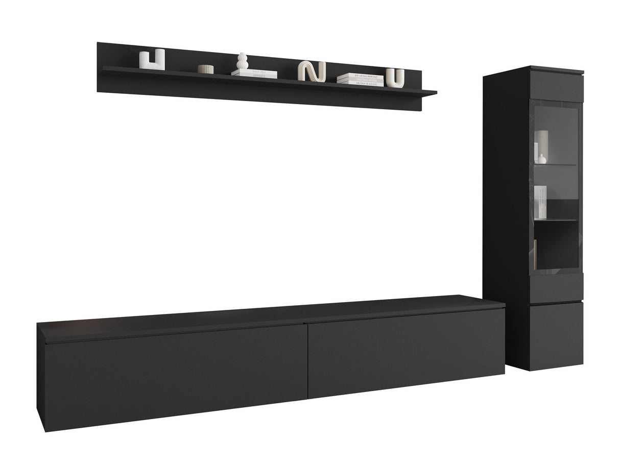 Nappali szett Vera I (Sawoti I), Szín: Grafit, Led világítás: Nem