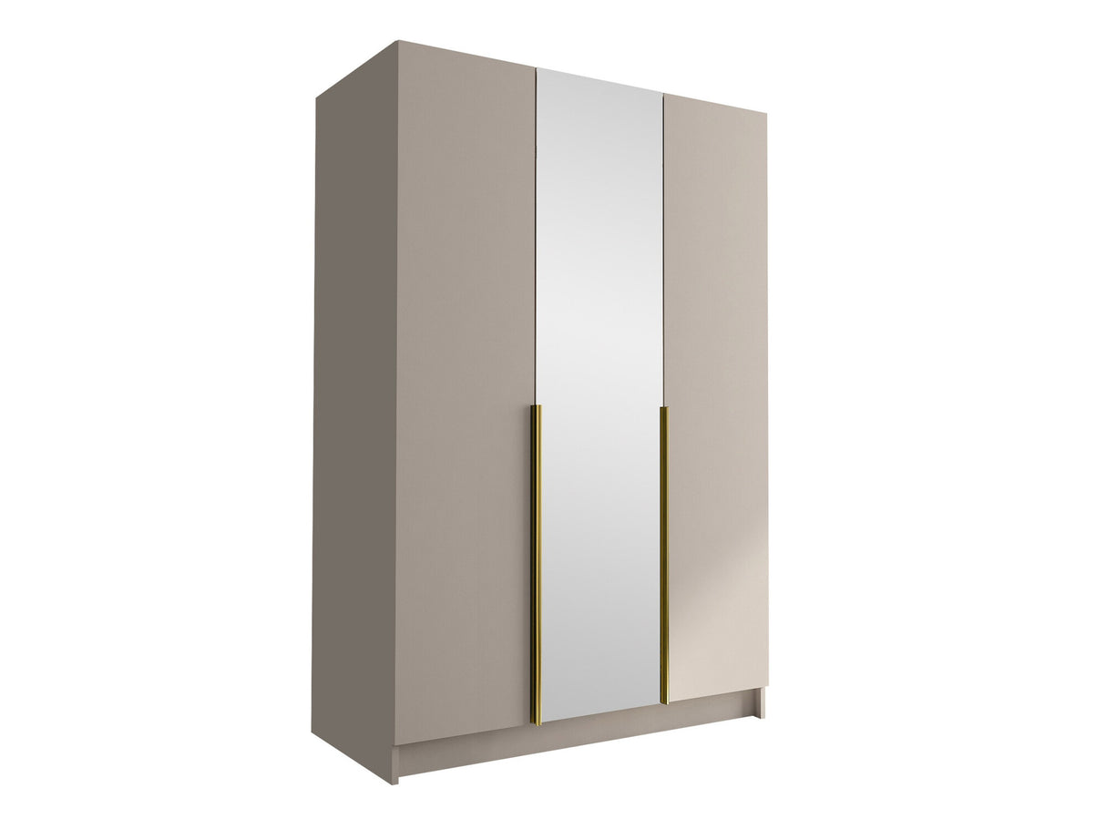 Gardróbszekrény Szafa CALIA II, Szín: Kasmír + Aranysárga