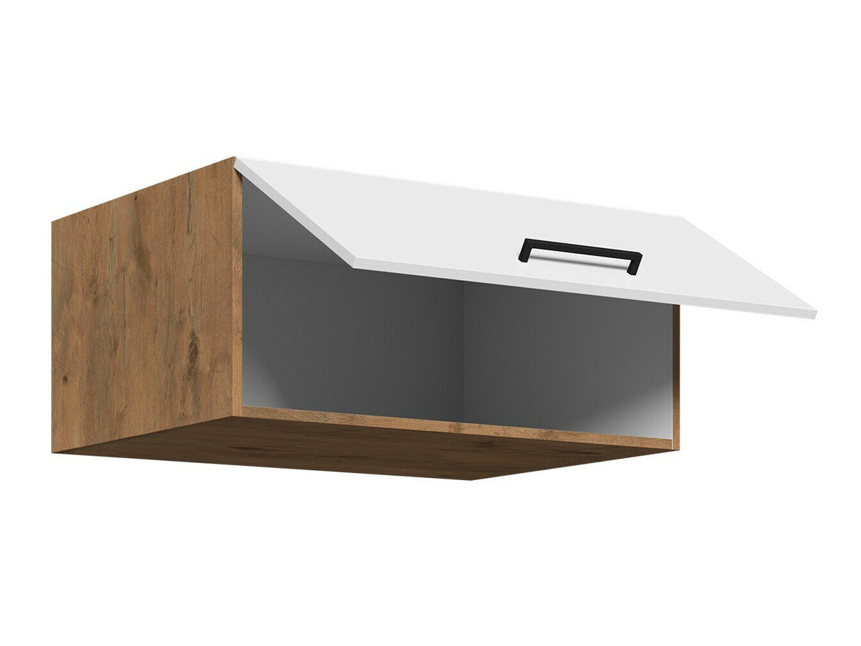 Moduláris fali szekrény Faline Szafka górna VIGO 80 NAGU-36 1F Dąb lancelot / Sötét erdő
