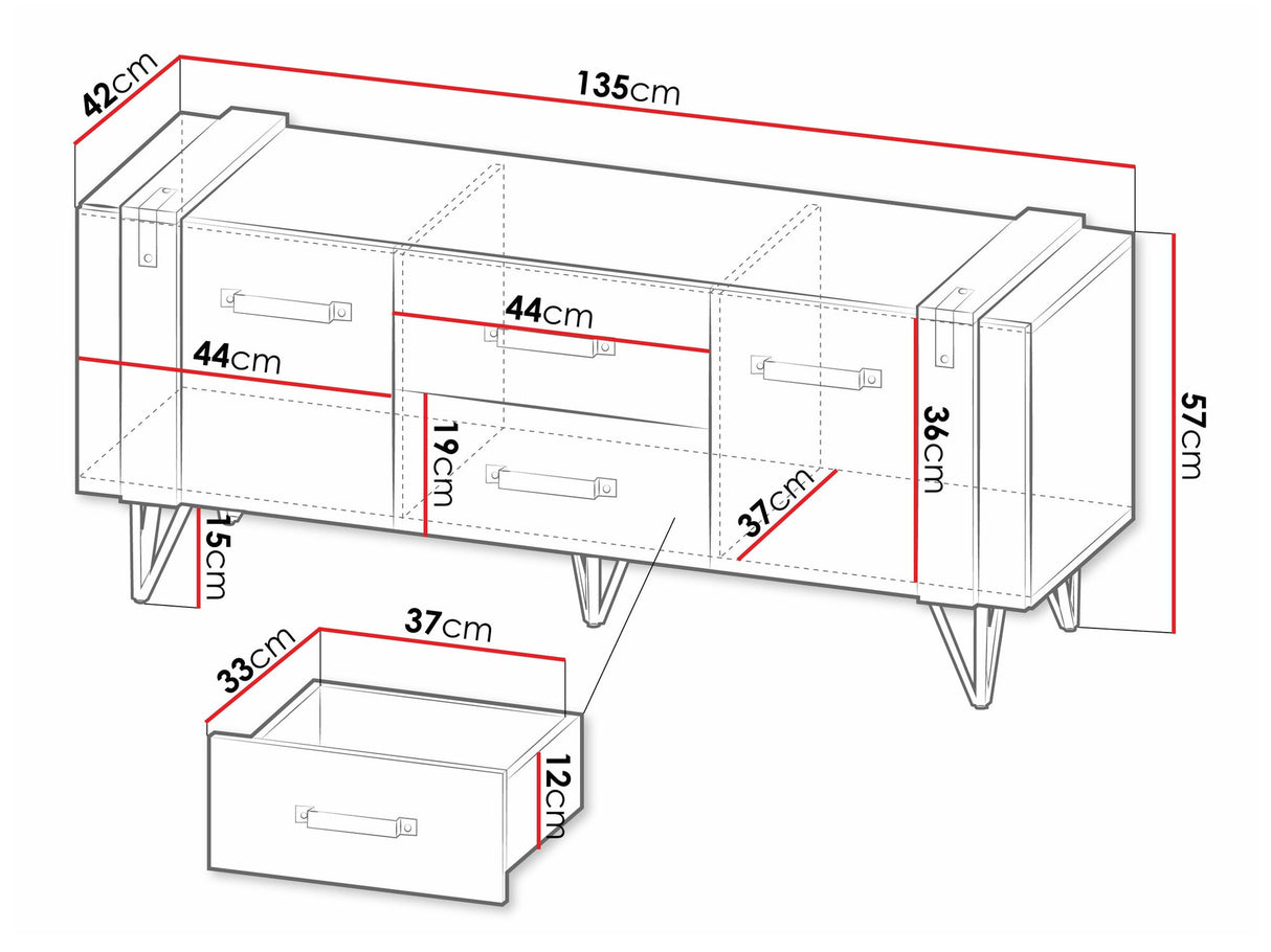 TV-állvány Lofter 07