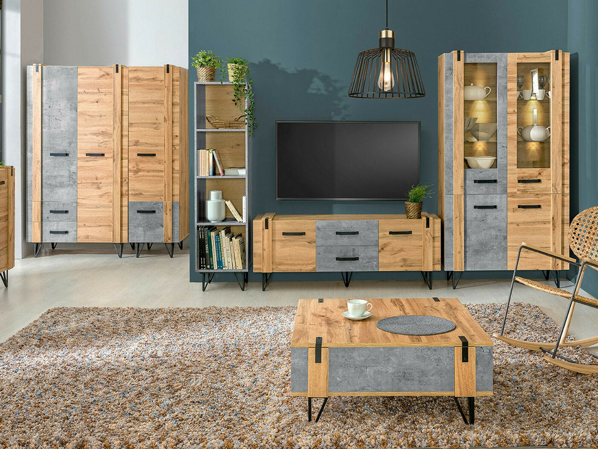 Könyvespolc Lofter 03, Led világítás: Igen