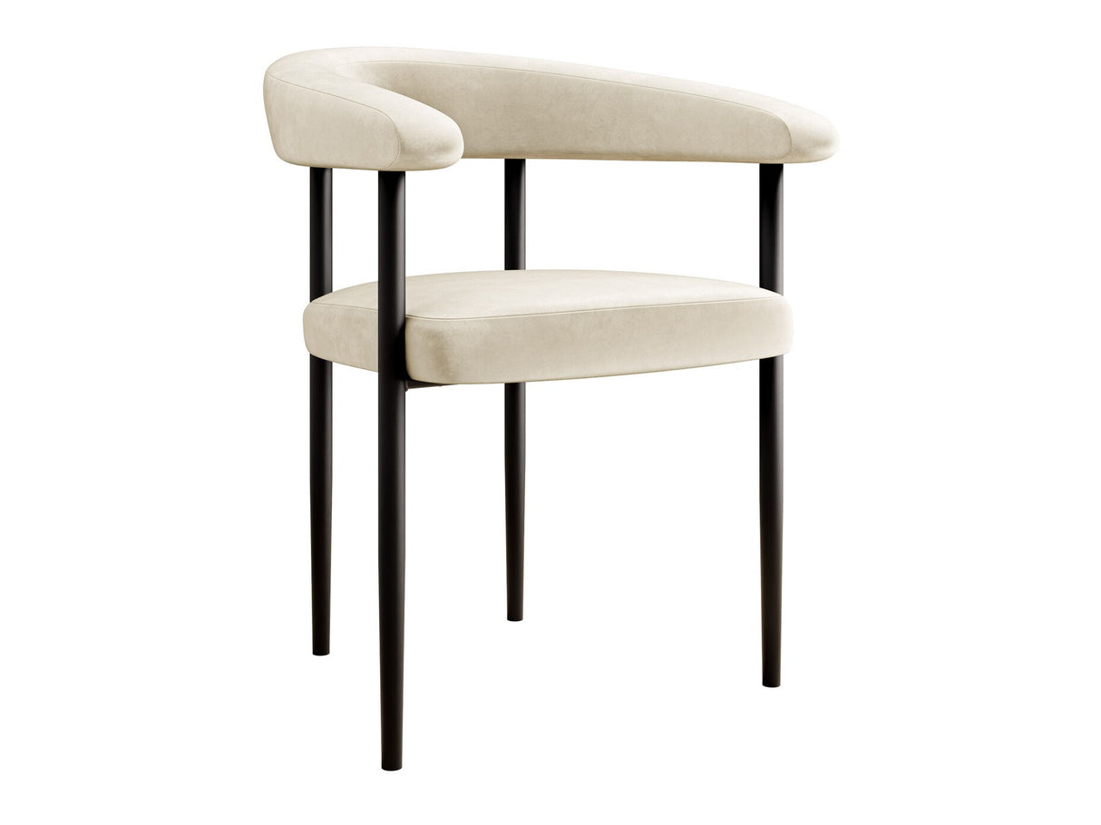 Szék Krzesło ARIA, Szín: Fekete + Magic Velvet 2250