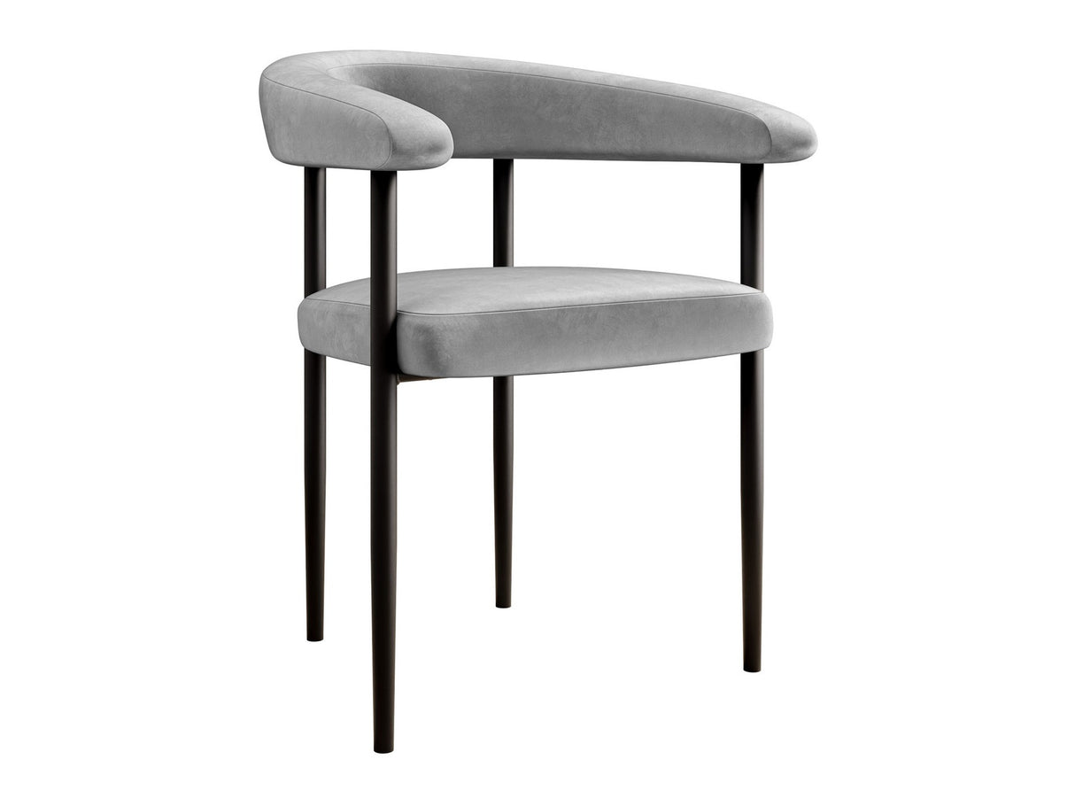 Szék Krzesło ARIA, Szín: Fekete + Magic Velvet 2240