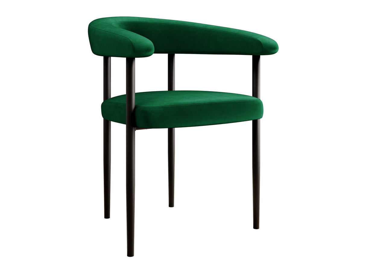 Szék Krzesło ARIA, Szín: Fekete + Magic Velvet 2225