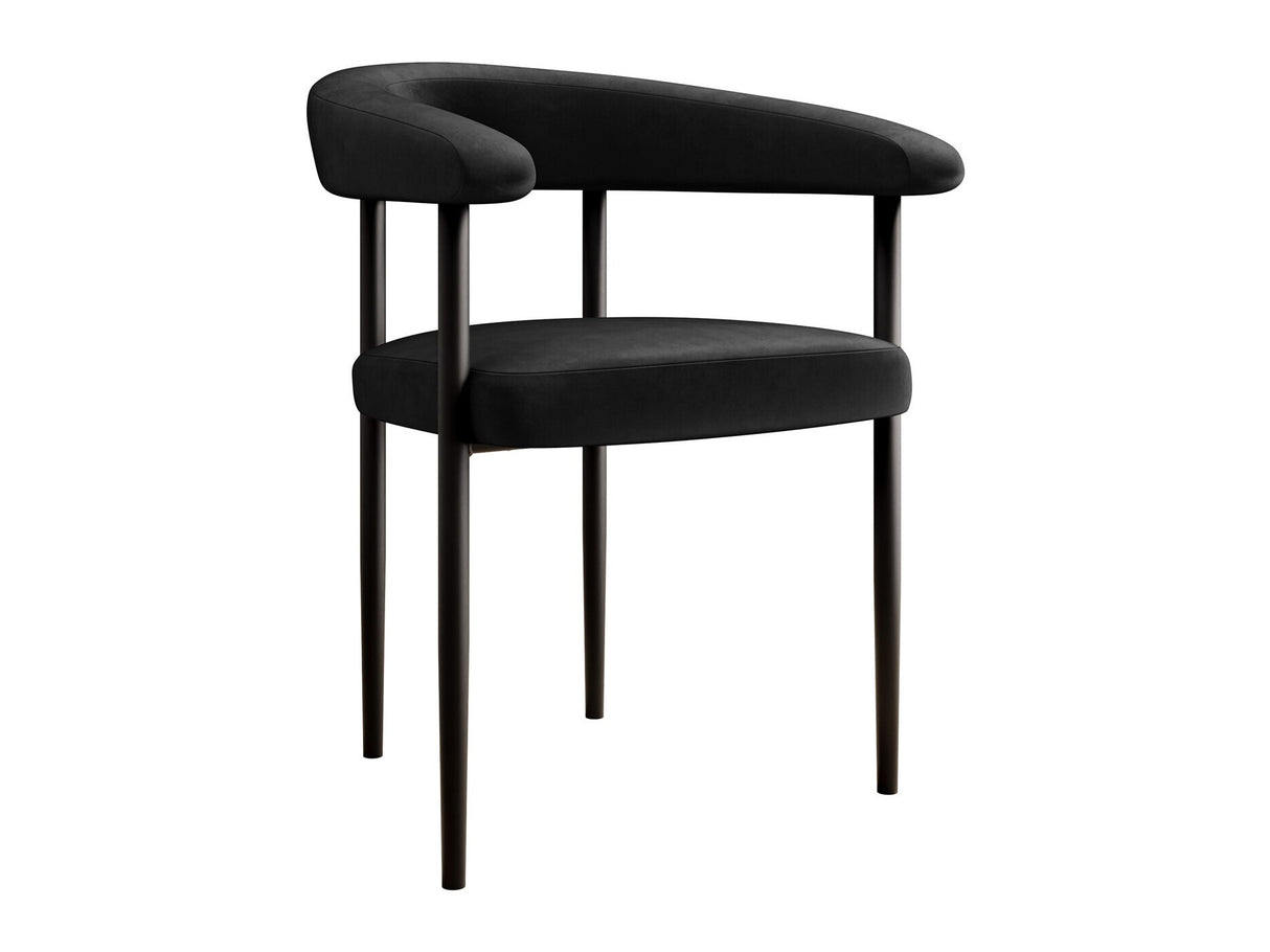 Szék Krzesło ARIA, Szín: Fekete + Magic Velvet 2219