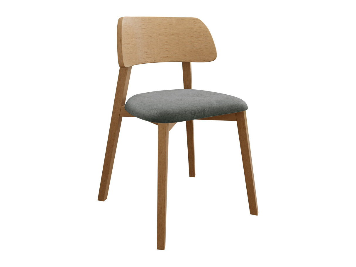 Szék Krzesło DARIO, Fa színe: Fényes fa, Kárpit színe: Magic Velvet 2217