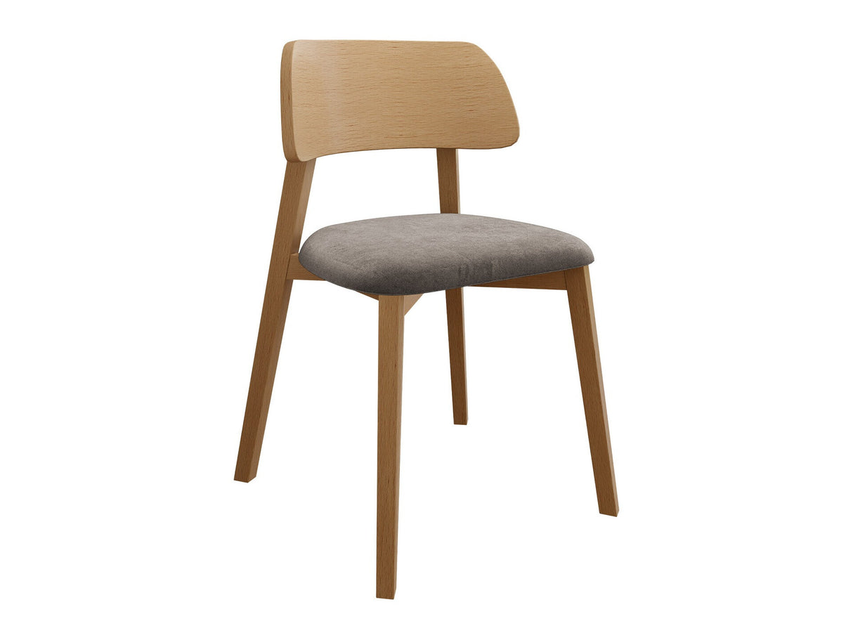 Szék Krzesło DARIO, Fa színe: Fényes fa, Kárpit színe: Magic Velvet 2209