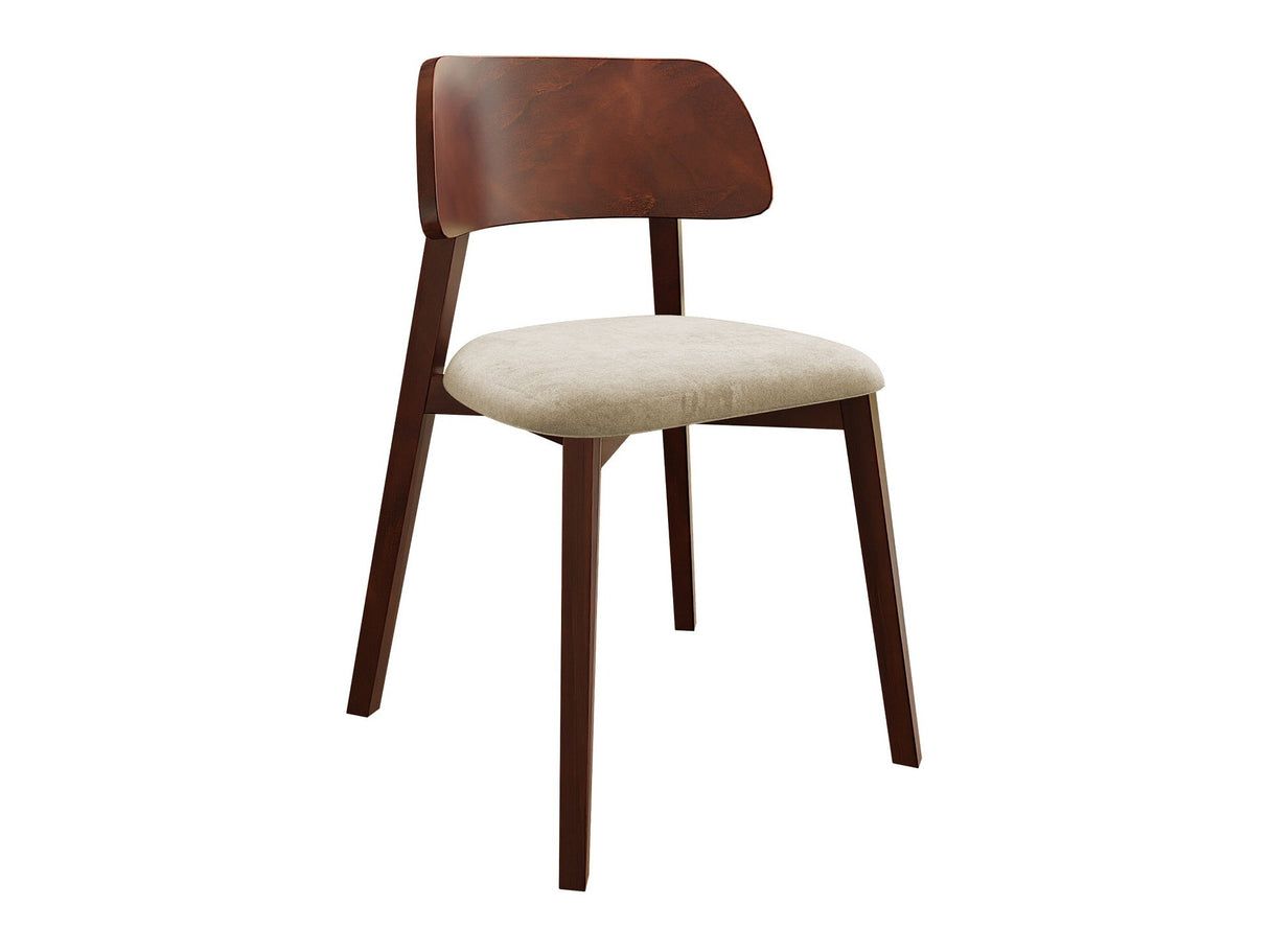 Szék Krzesło DARIO, Fa színe: Dió, Kárpit színe: Magic Velvet 2250