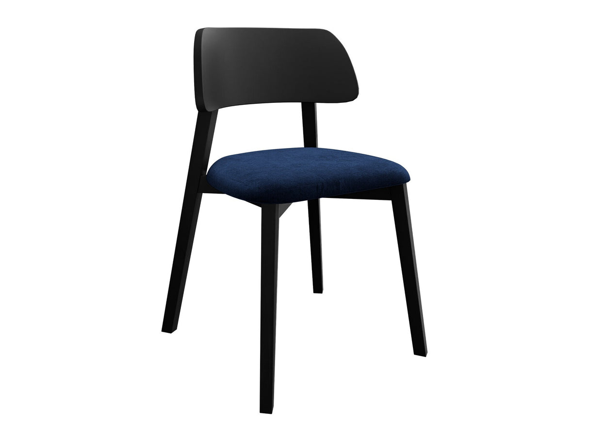 Szék Krzesło DARIO, Fa színe: Fekete, Kárpit színe: Magic Velvet 2216