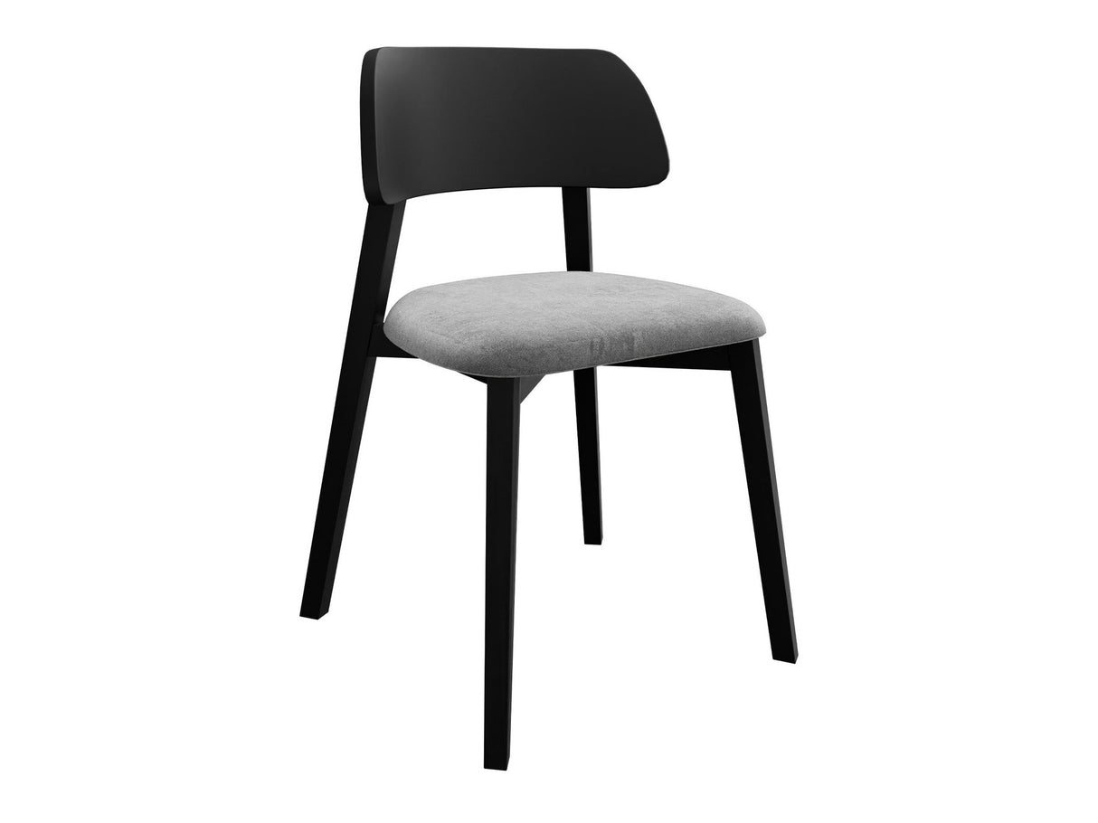 Szék Krzesło DARIO, Fa színe: Fekete, Kárpit színe: Magic Velvet 2240