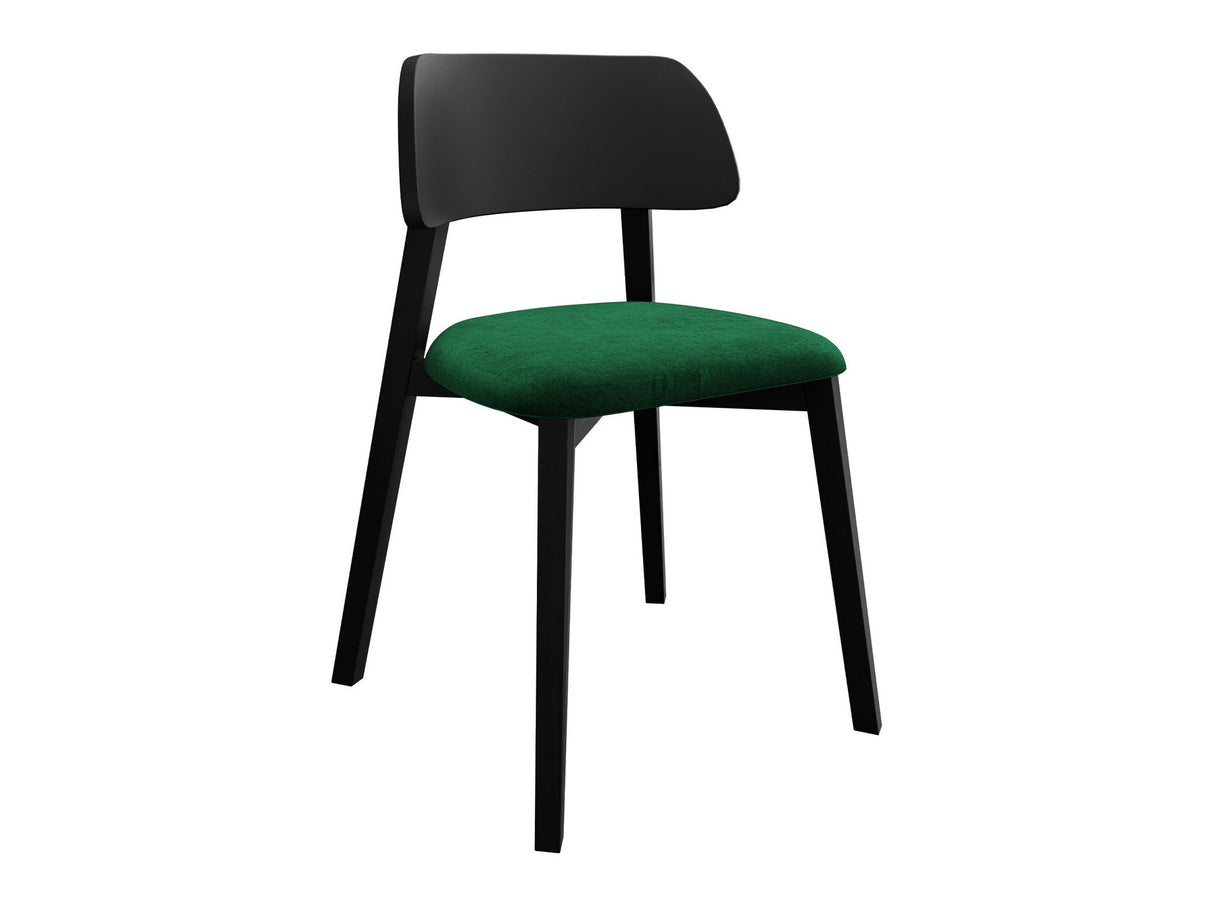 Szék Krzesło DARIO, Fa színe: Fekete, Kárpit színe: Magic Velvet 2225