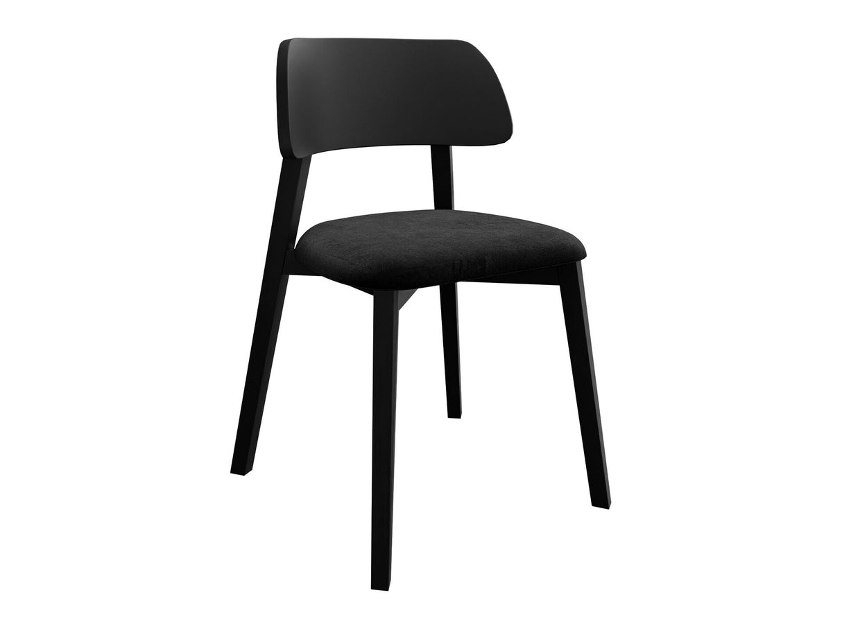 Szék Krzesło DARIO, Fa színe: Fekete, Kárpit színe: Magic Velvet 2219