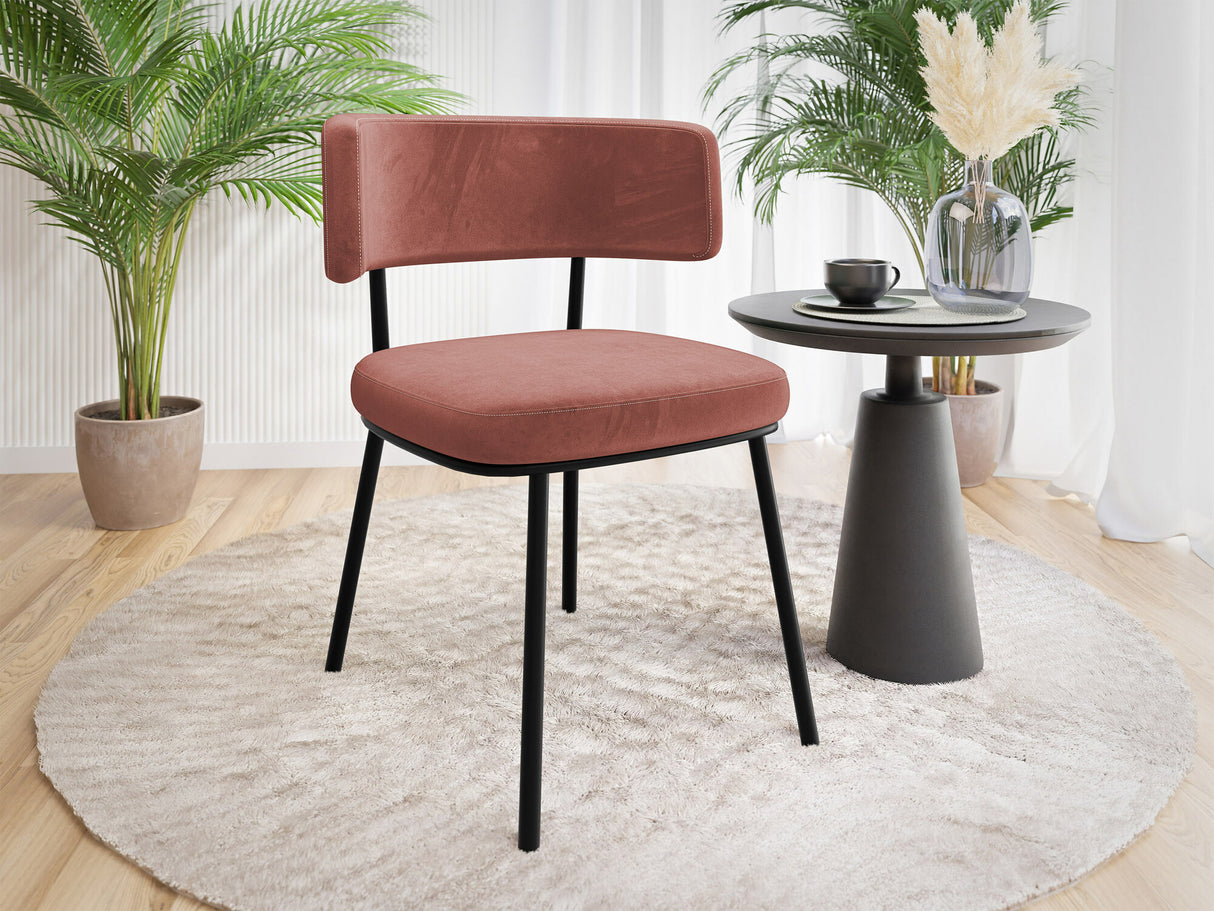 Szék Krzesło IGA, Szín: Fekete + Magic Velvet 2258