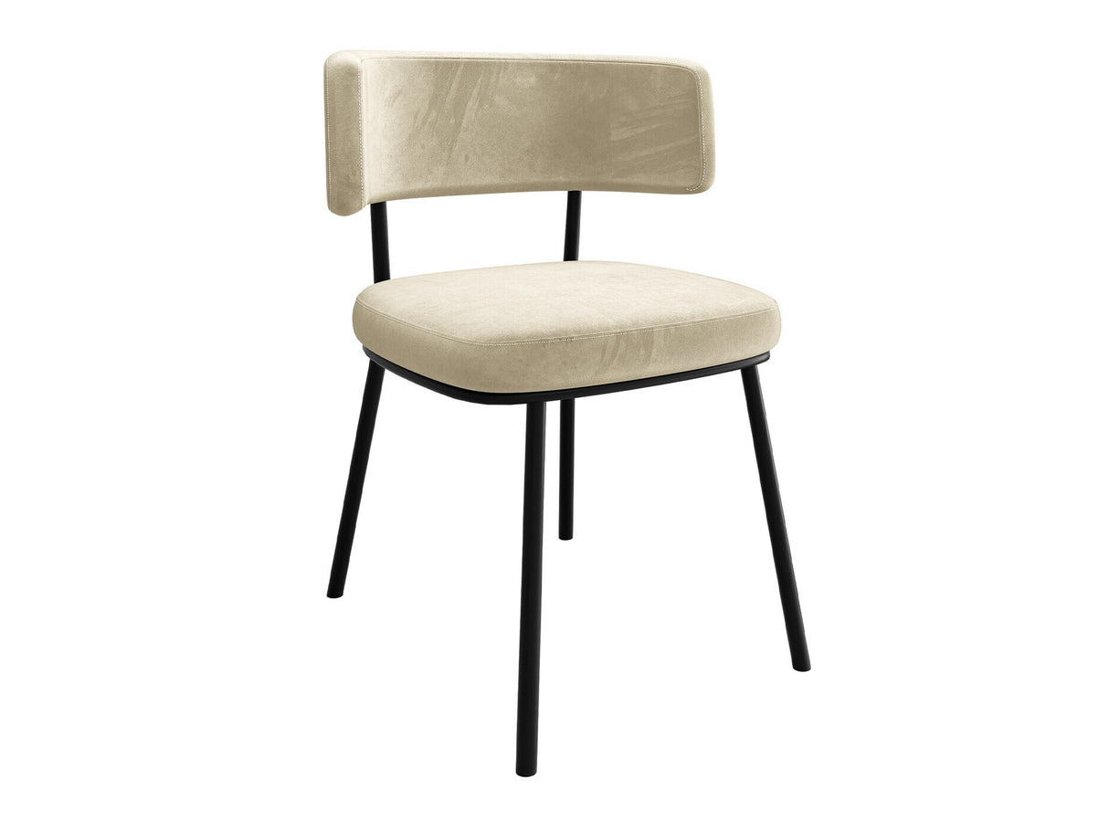 Szék Krzesło IGA, Szín: Fekete + Magic Velvet 2250