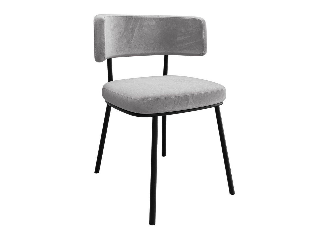 Szék Krzesło IGA, Szín: Fekete + Magic Velvet 2240