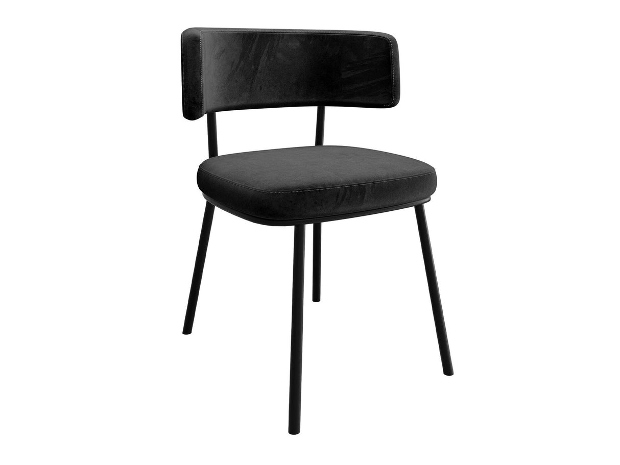 Szék Krzesło IGA, Szín: Fekete + Magic Velvet 2219