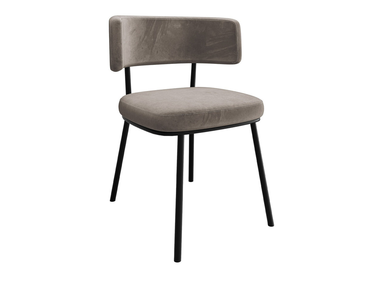 Szék Krzesło IGA, Szín: Fekete + Magic Velvet 2209