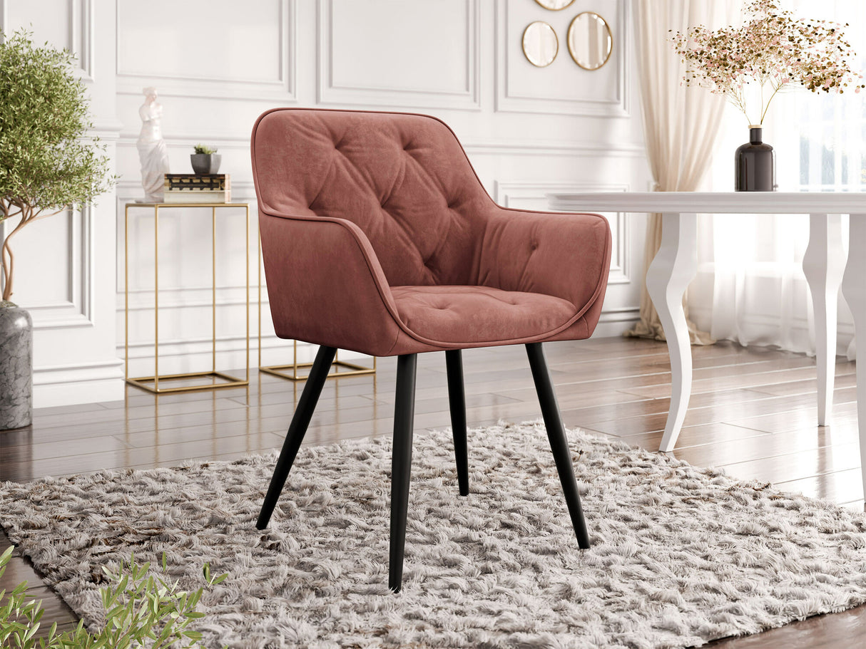 Szék Krzesło NEVADA, Szín: Fekete + Magic Velvet 2258