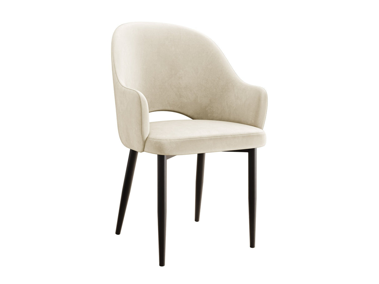 Szék Krzesło ROSA, Szín: Fekete + Magic Velvet 2250