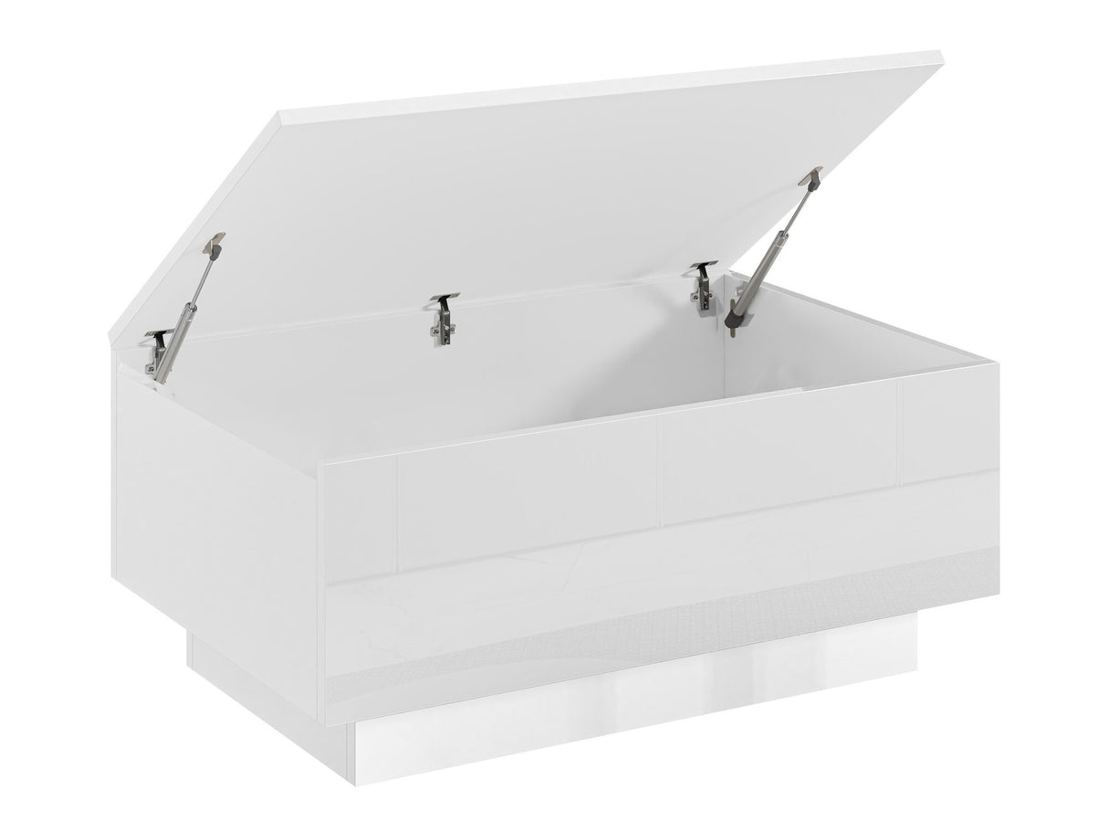 Dohányzóasztal Stolik kawowy MOON 90x60 Czarny (Fekete)