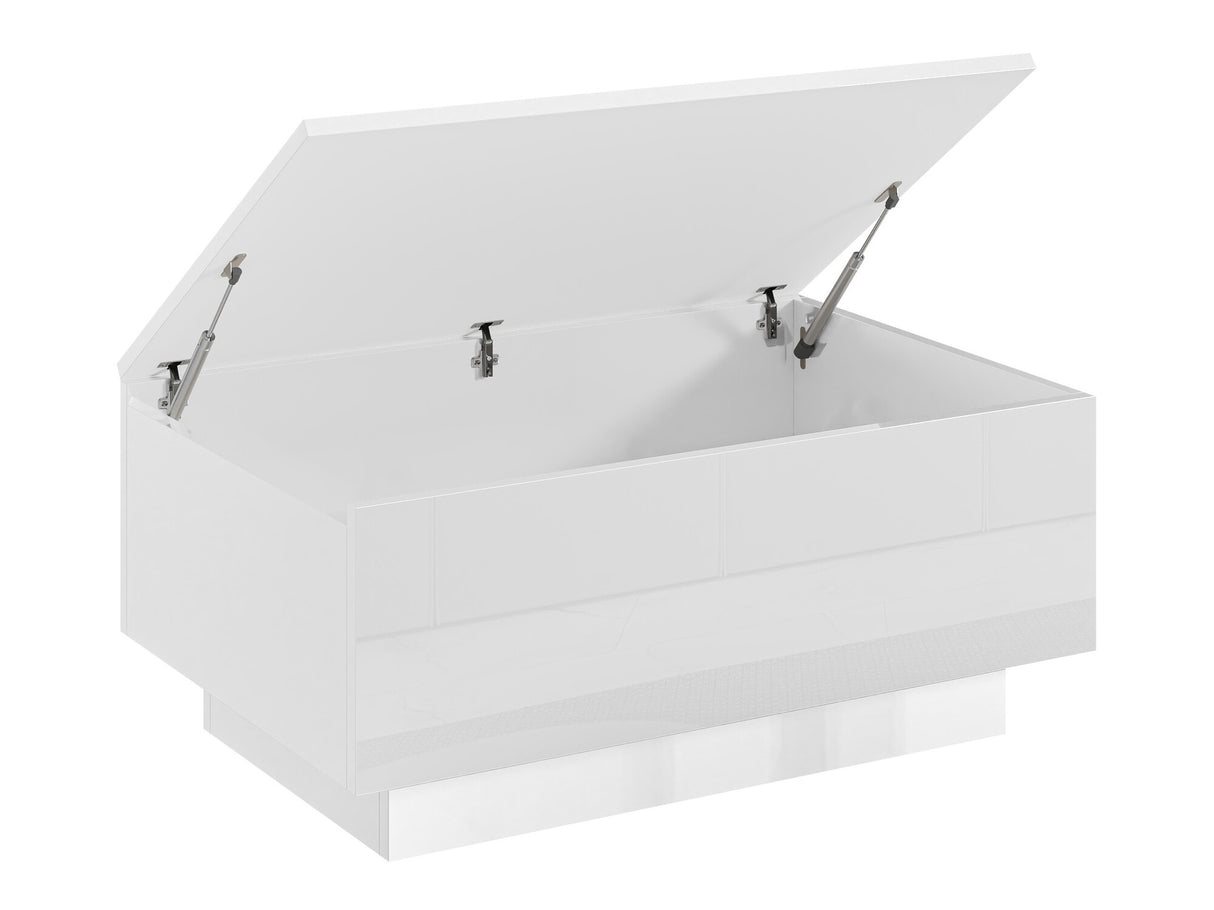 Dohányzóasztal Stolik kawowy MOON 90x60 Marmur Bianco (Fehér márvány)