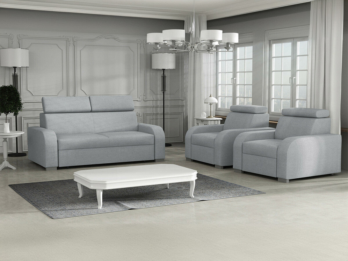 Kárpitozott bútorok Oslo 3+1+1 (Losar), Szín: Crown 17